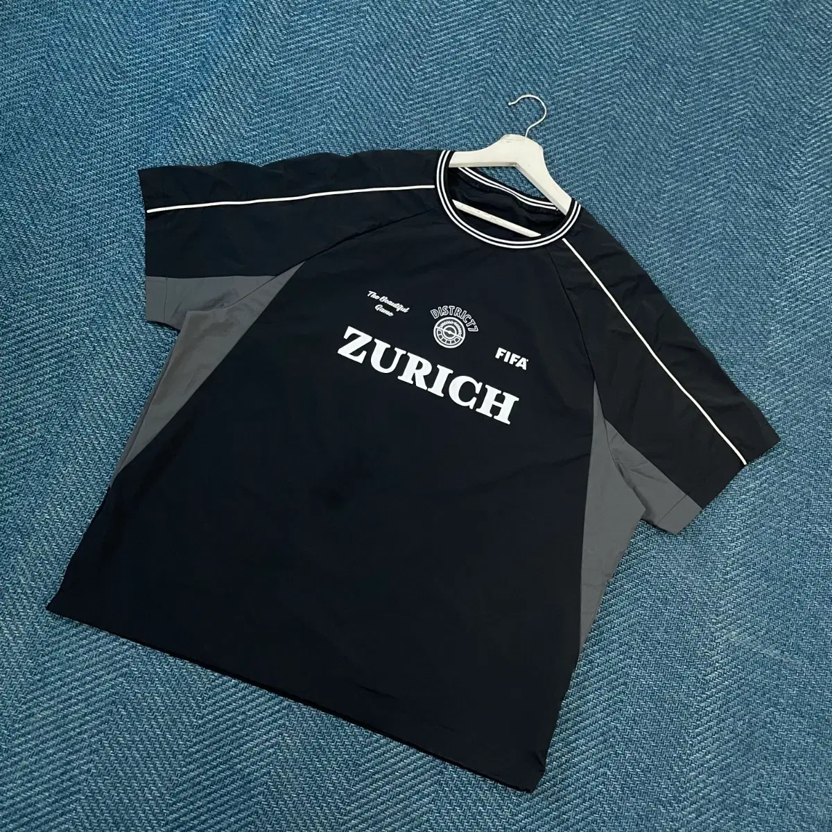 [2XL] 피파 FIFA 반팔 웜업 바람막이 만원샵