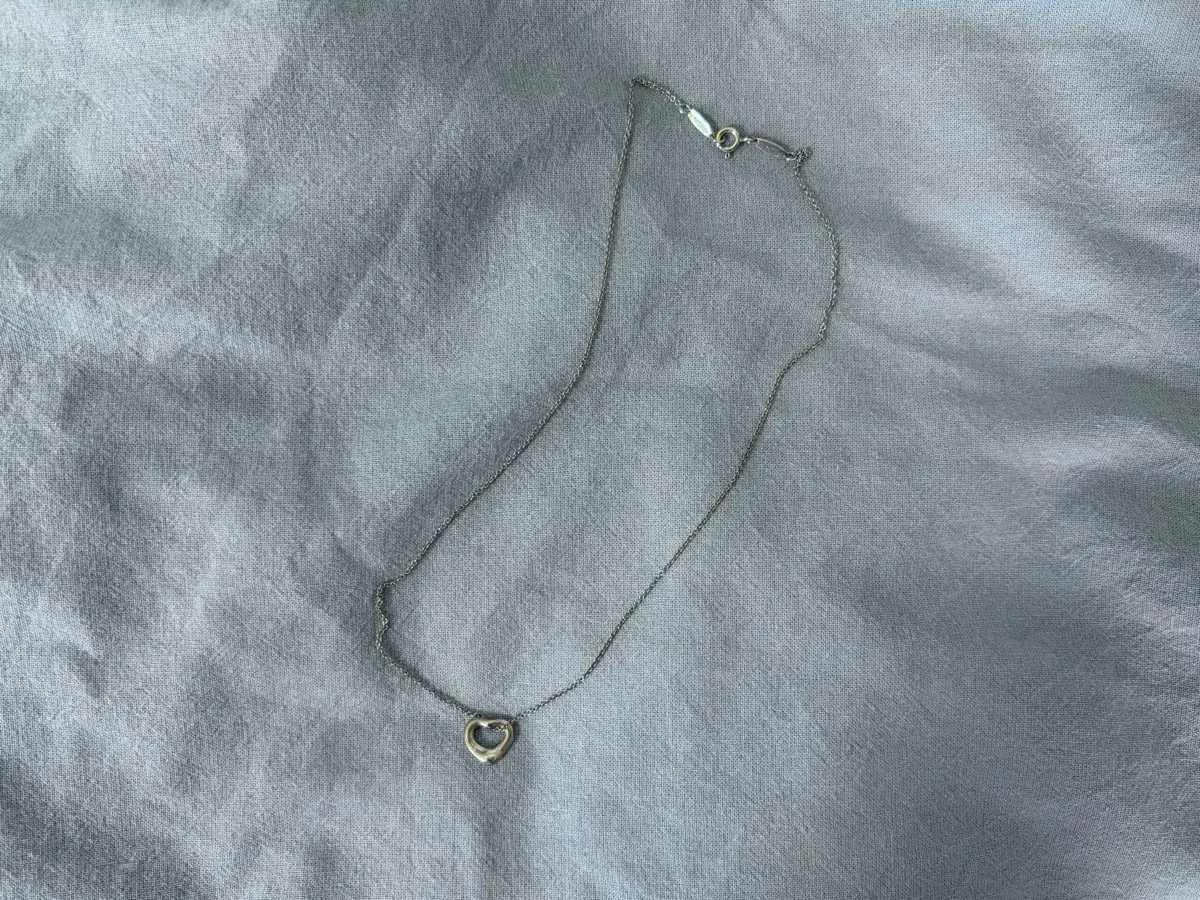 티파니앤코 오픈하트 11mm 목걸이 박스,파우치 포함