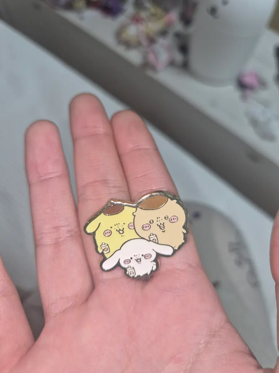 치이카와 산리오 메탈 뱃지