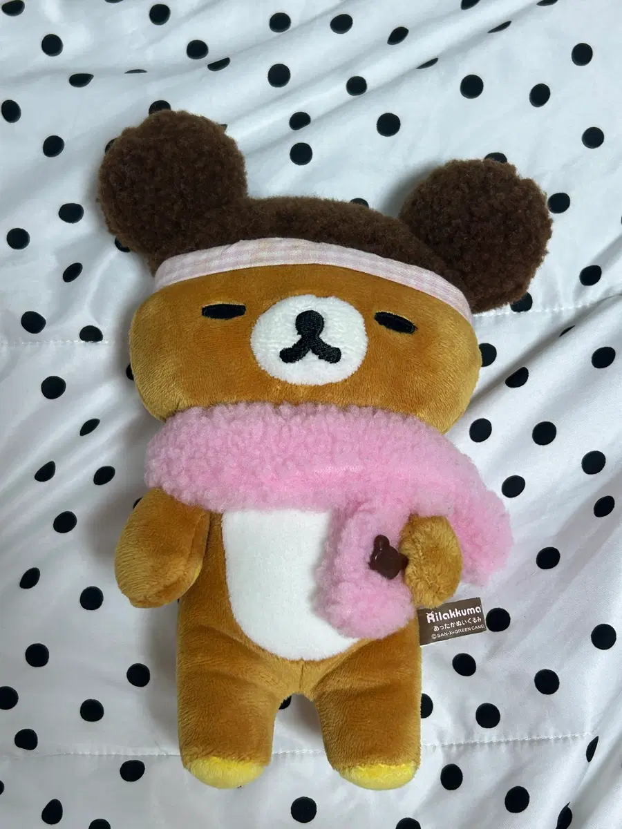 고전 산엑스 리락쿠마 초코모자 인형
