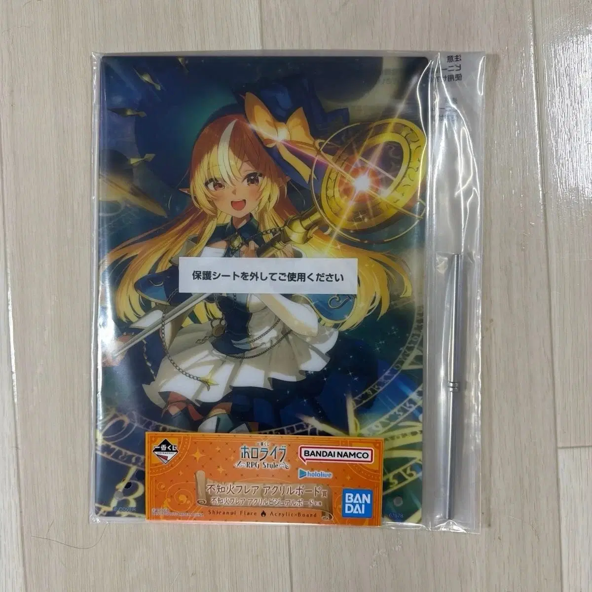 제일복권 홀로라이브 rpg 시라누이 후레아 아크릴 보드