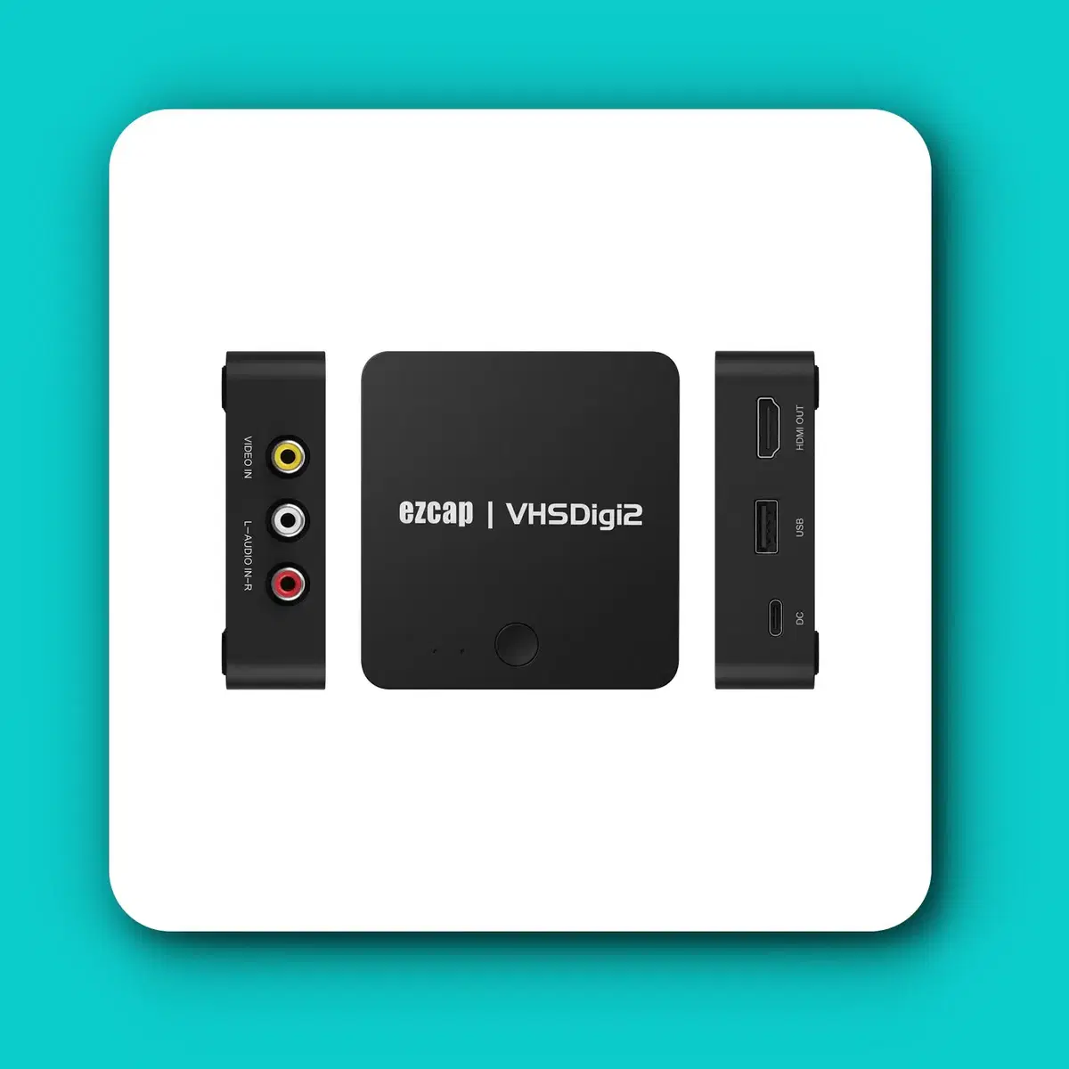 [도매가]VHS 아날로그 영상 디지털 변환 녹화기 RCA AV 비디오 캡처 MP4 저장 HDMI 모니터링