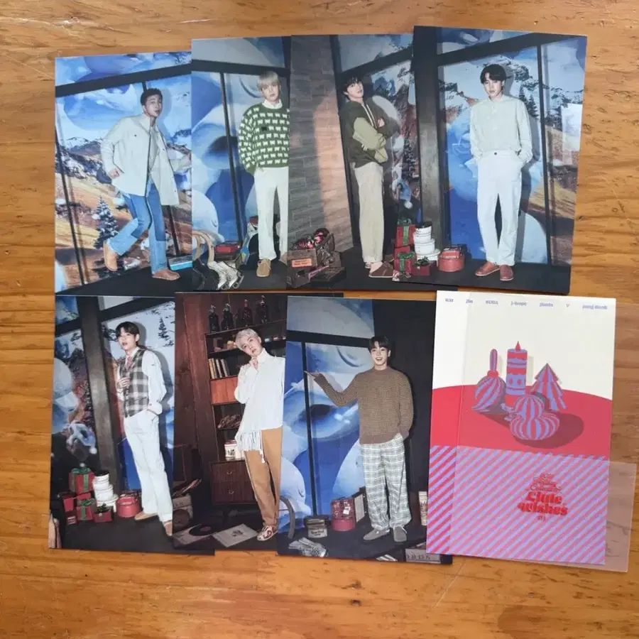BTS 2021 Holiday Collection 포토엽서