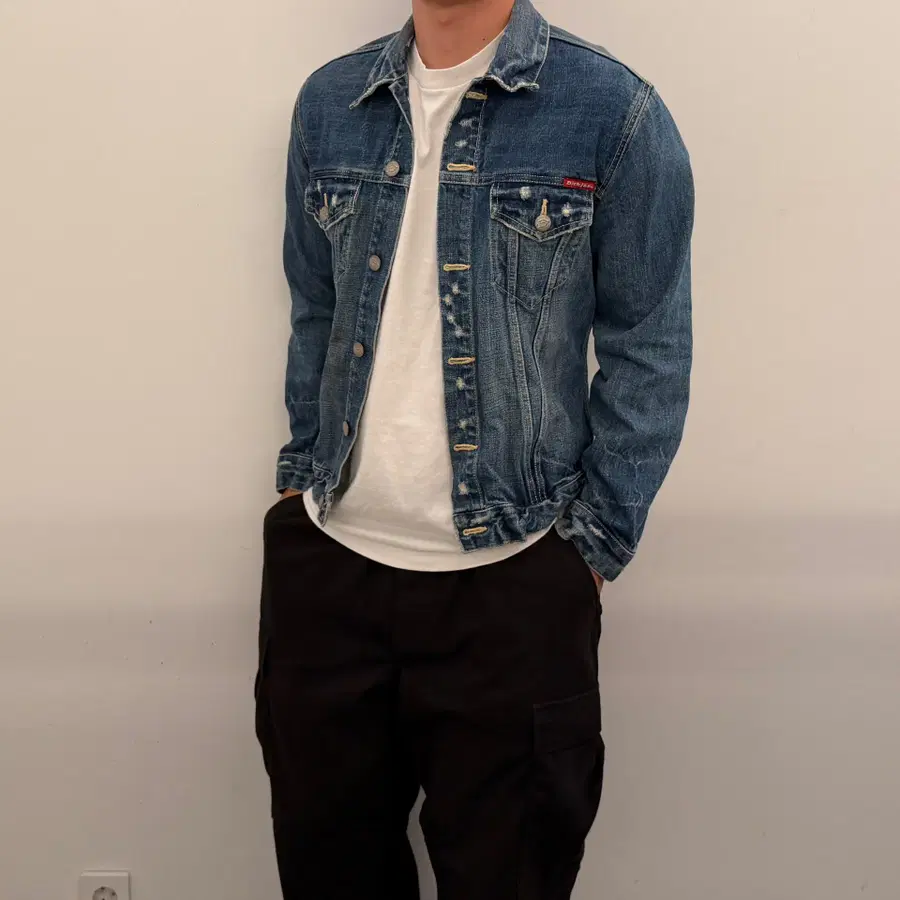 디키즈 데님 트러커 자켓