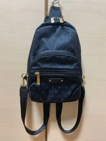 메메사와 가방 바디백 사선 백팩 2way 블랙 경량 다수납