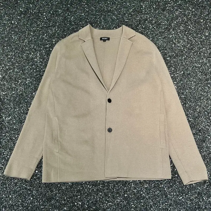 DKNY 니트 싱글 블레이저 s12695