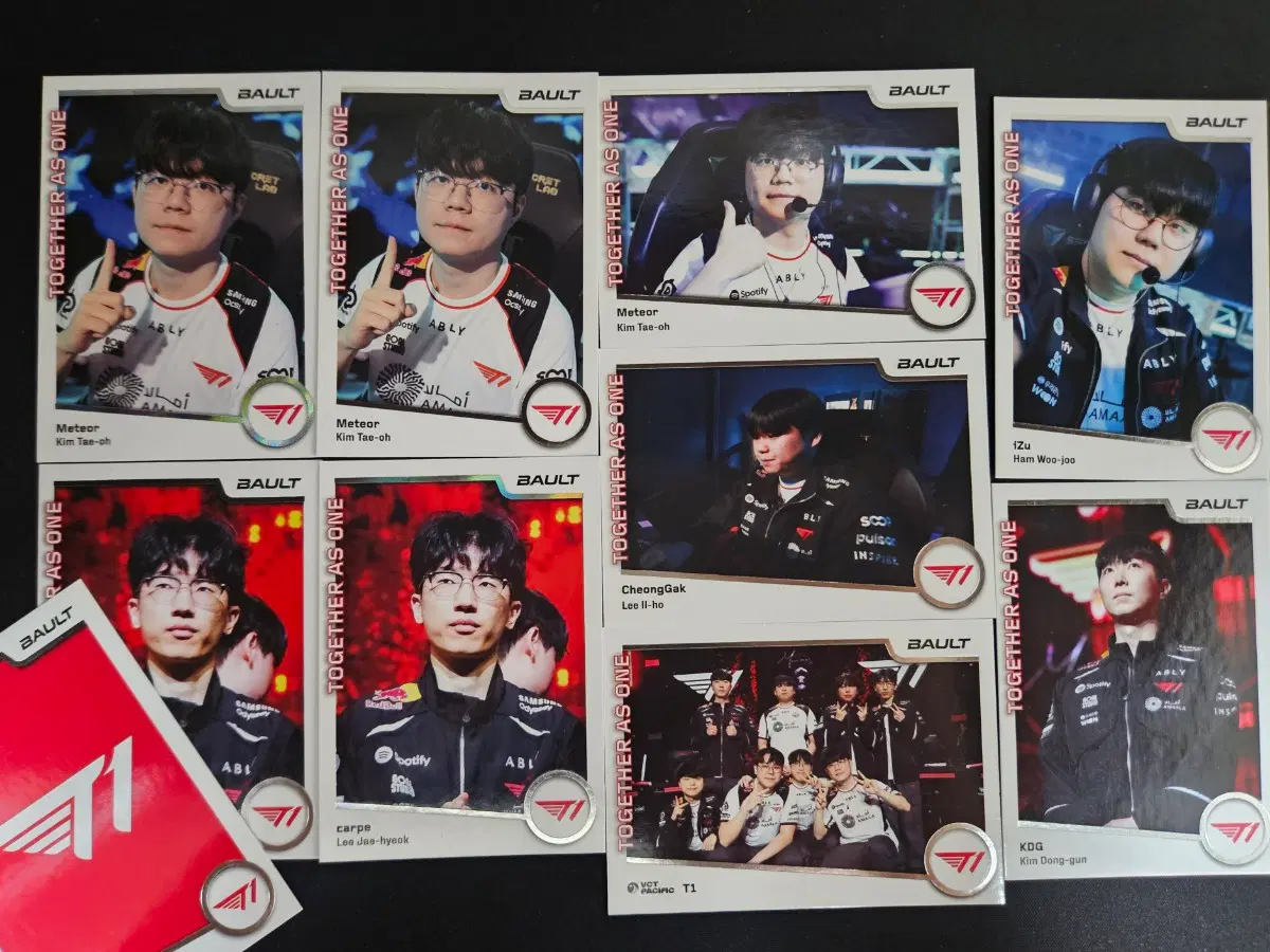 발로란트 vct 볼트 카드 bault card 판매 및 교환