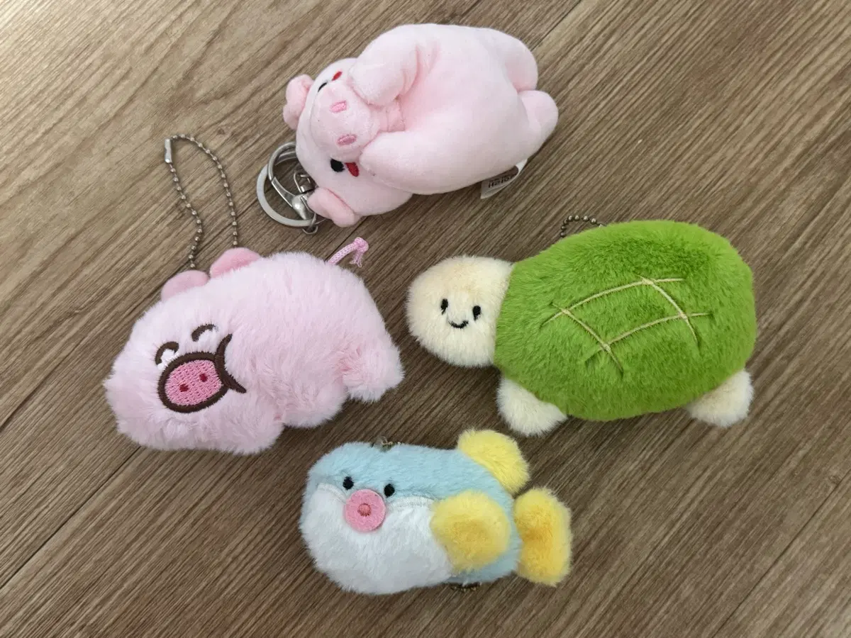 인형 키링 세트