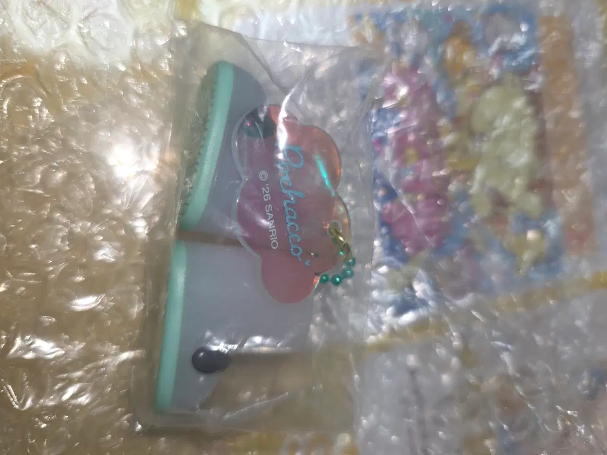 산리오 포차코 부츠 랜덤키링