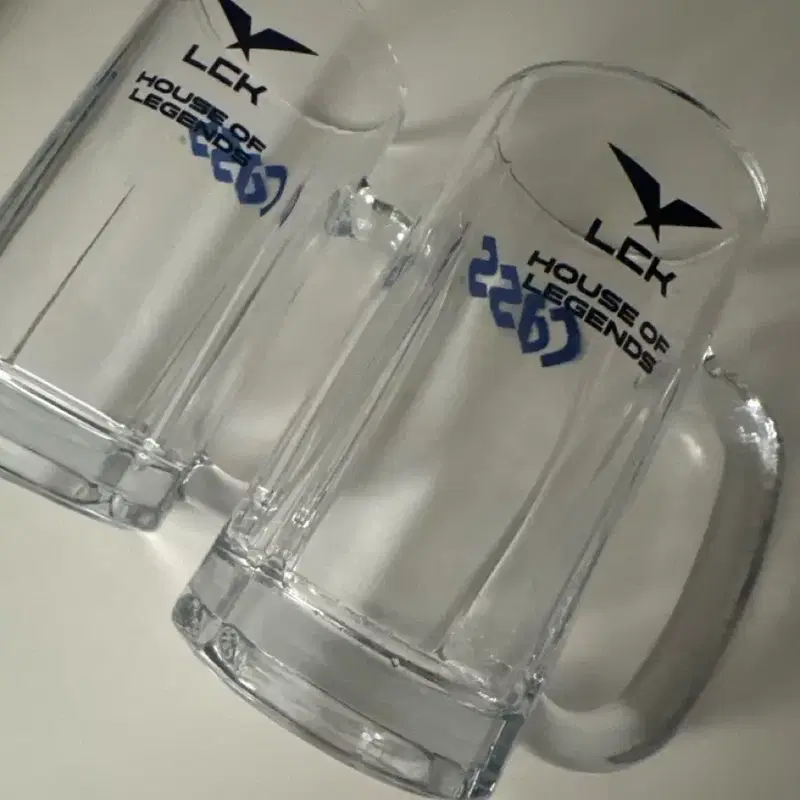 LCK 리그 오브 레전드 카스 500 맥주잔 2개 세트