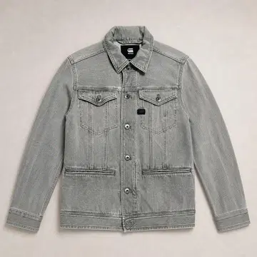 [ 새상품급 ] G-STAR RAW 데님 자켓 G 자켓 그레이 S