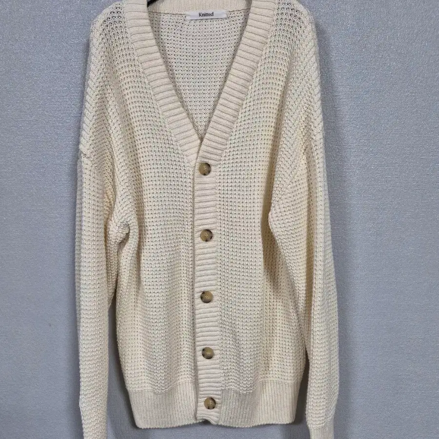 Knitted 루즈핏 니트가디건 프리