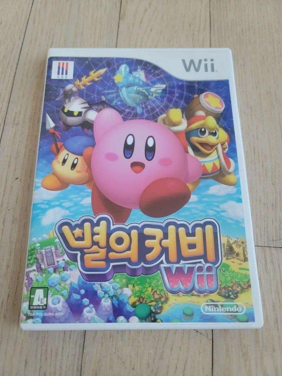 닌텐도 wii 한글판 별의커비 wii 게임
