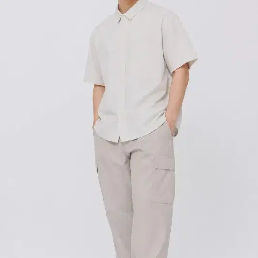 남S/나이키 22FW 크림 빅 포켓 반팔 셔츠
