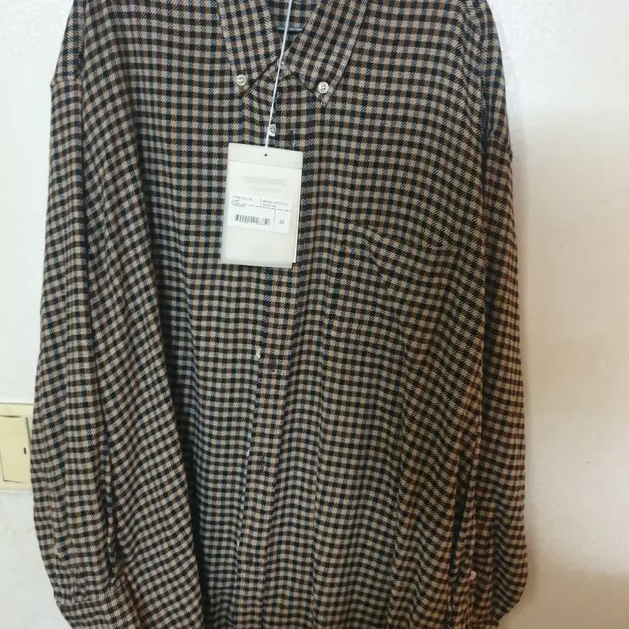 아워레가시 브라운 깅엄 체크 BORROWED 52