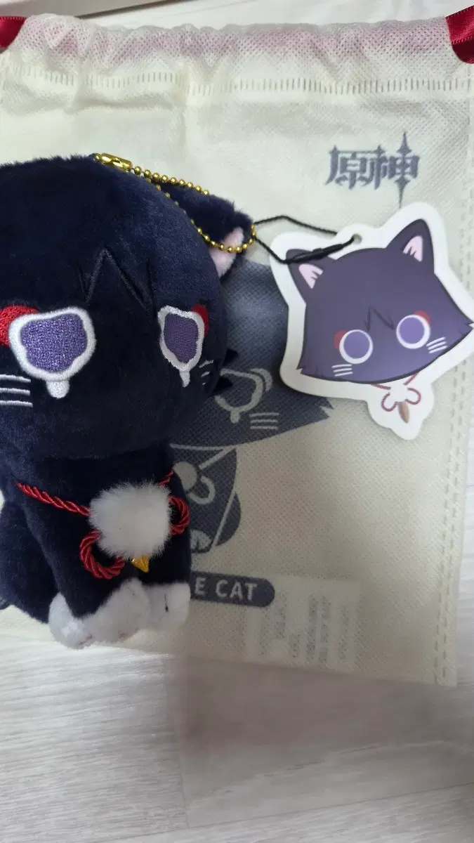 원신 우는방냥이  인형