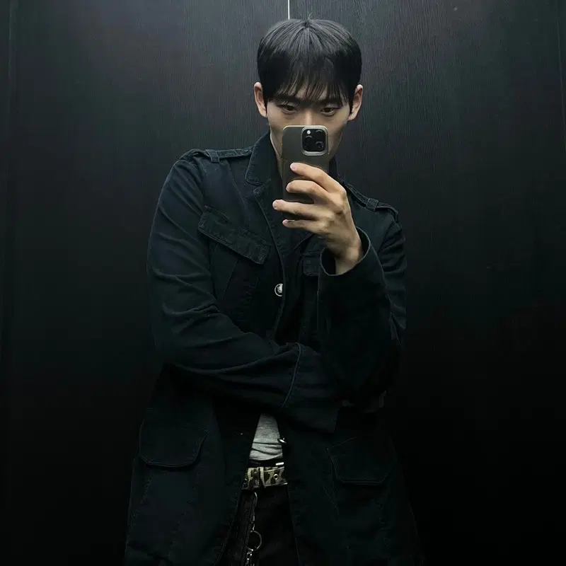 켈빈클라인 밀리터리 필드자켓 s12712