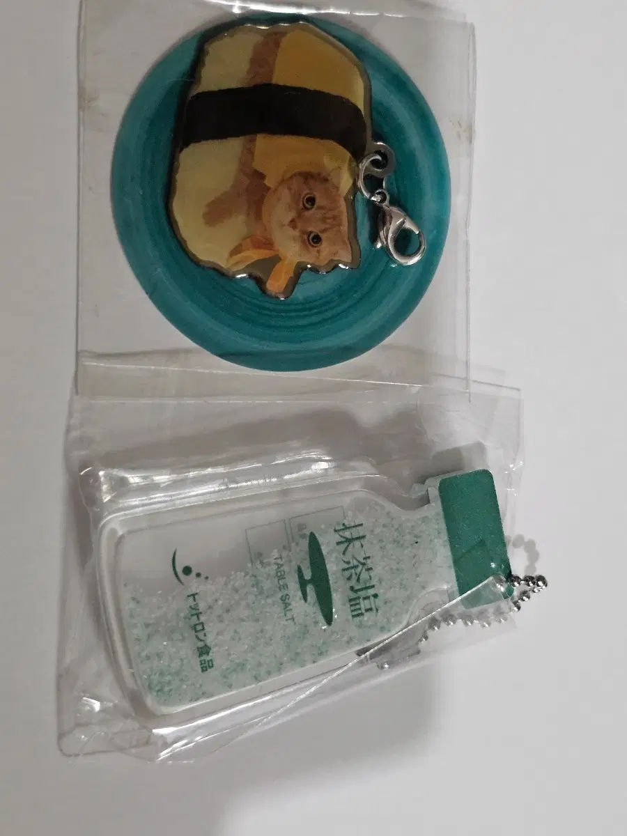 일본 가챠 세트 맛챠소금 ,스시캣