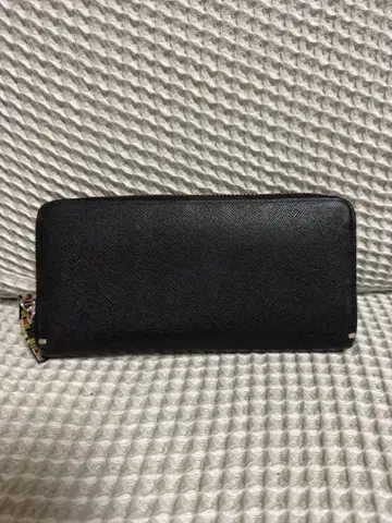Paul Smith 장지갑 라운드 지퍼 블랙