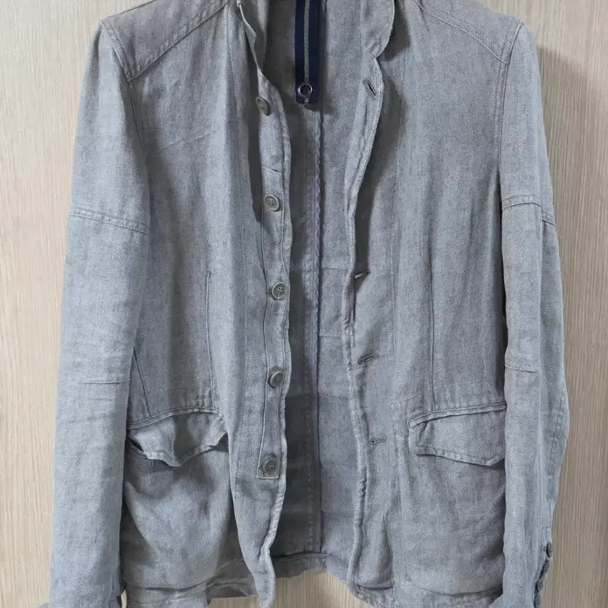 (착샷) 메사제리에 축융 리노 린넨 자켓