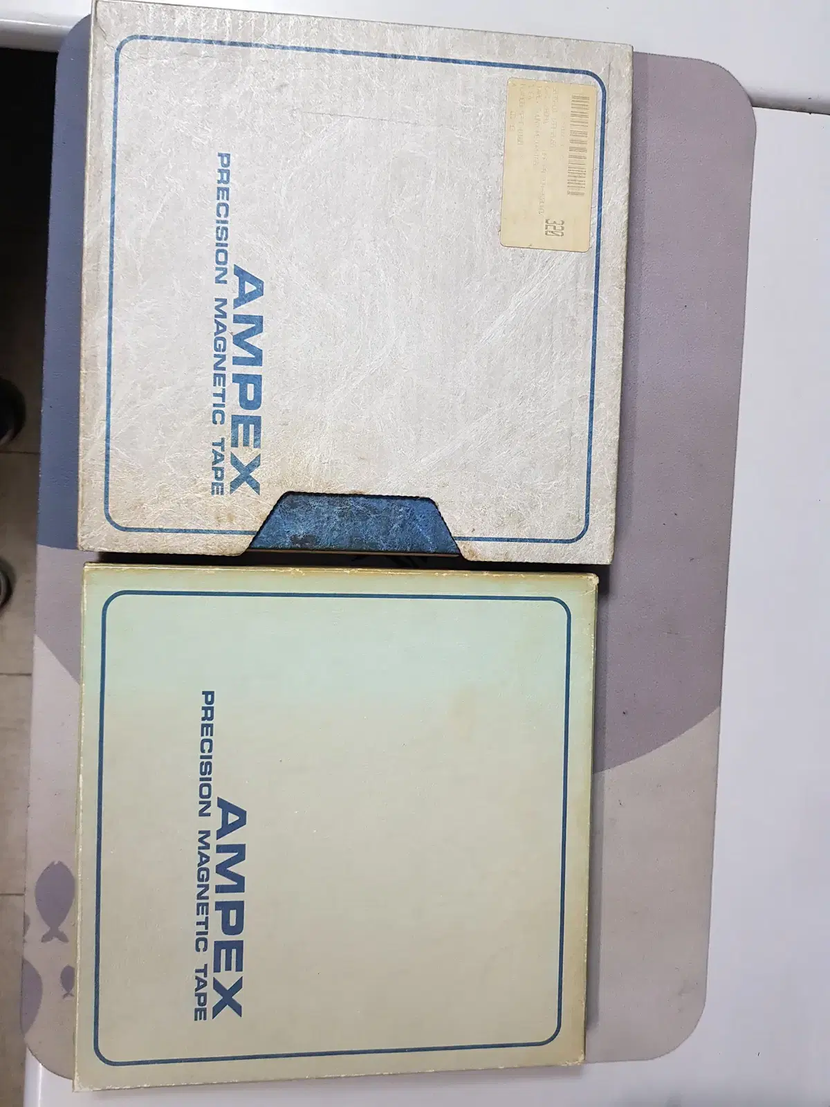 미사용 Ampex 10.5인치(폭12.7mm) 릴테이프
