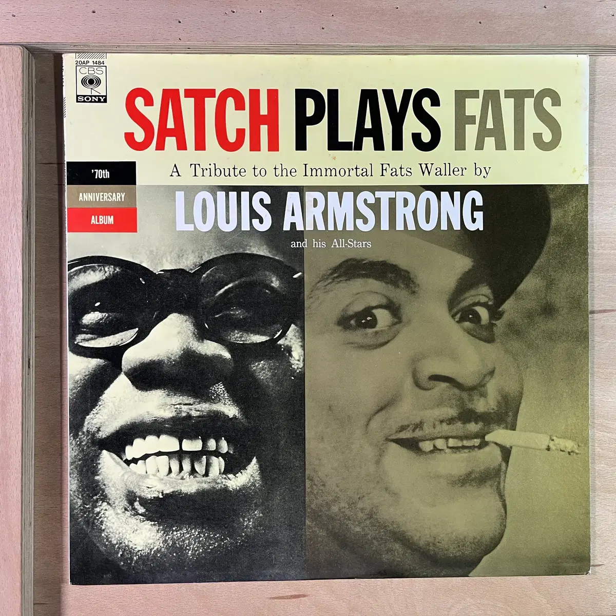 Louis Armstrong And His All Stars 일본 1979년 LP