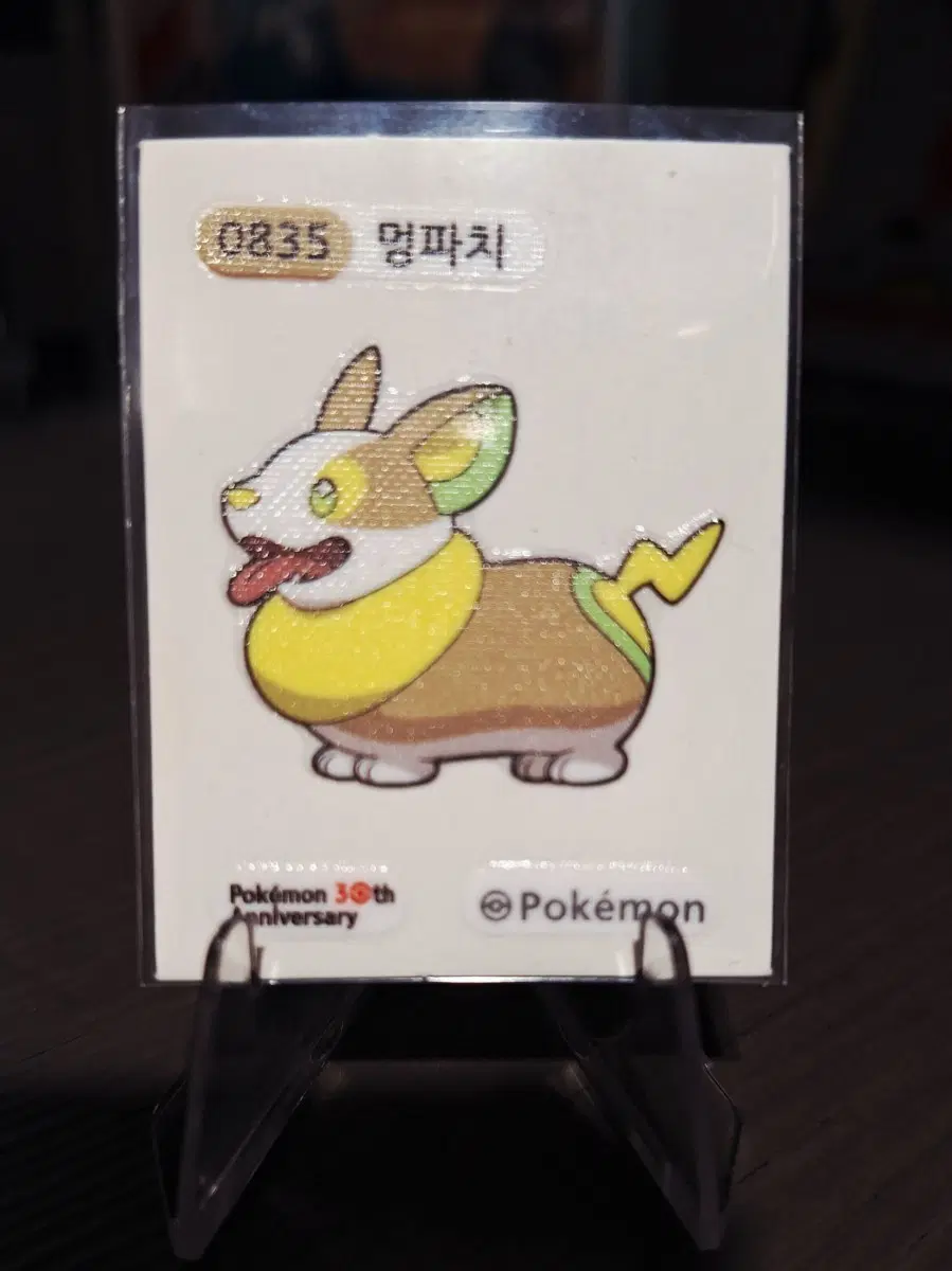 포켓몬 멍파치 30주년 기념 띠부씰