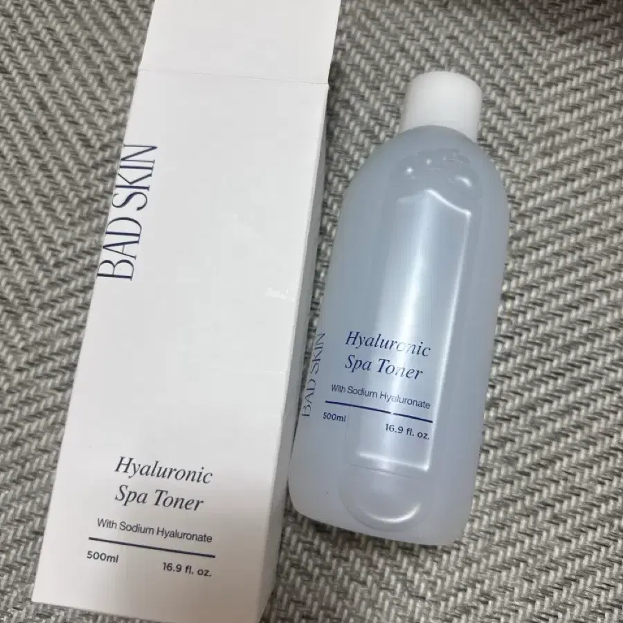 배드스킨 히알루론산 스파 토너 500ml