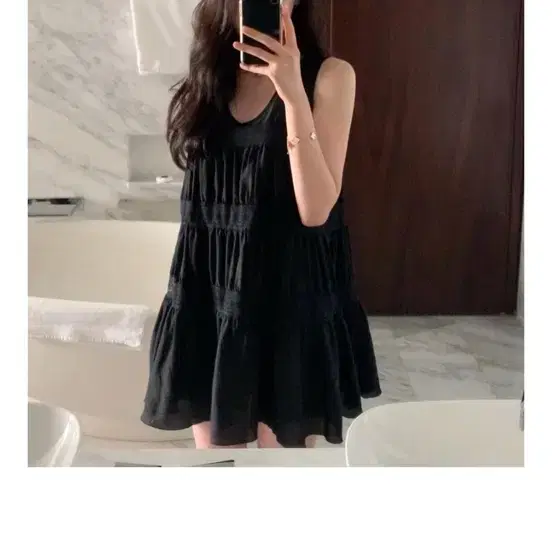 르플레인 지젤 원피스 롱기장 Giselle Black Dress