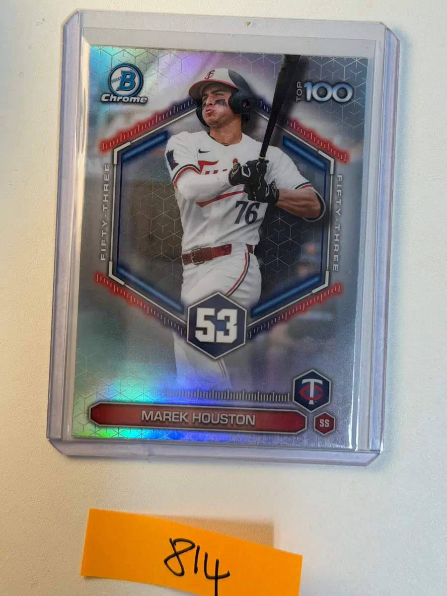 마렉 휴스턴 Topps MLB 야구카드 미네소타