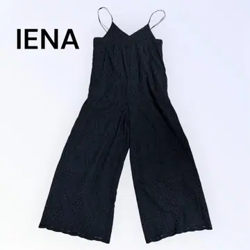 인기 이에나 IENA 레이스 올인원 살로펫 코튼 스캘럽 밑단