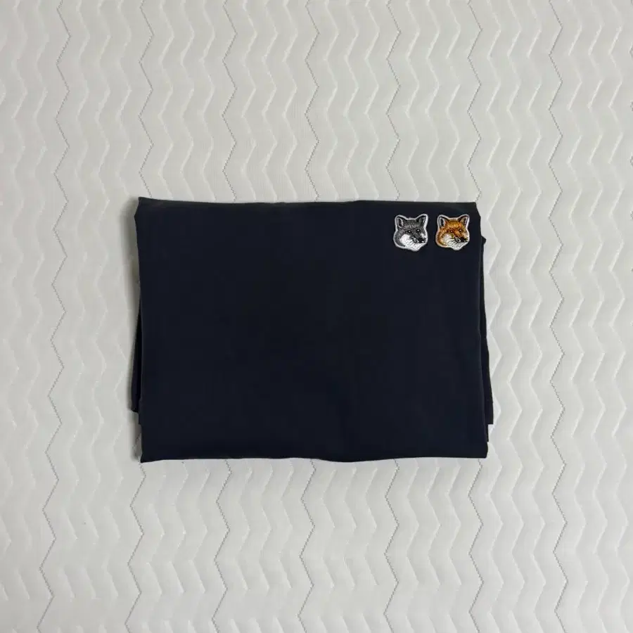 메종키츠네 폭스헤드 반팔 블랙 2xl