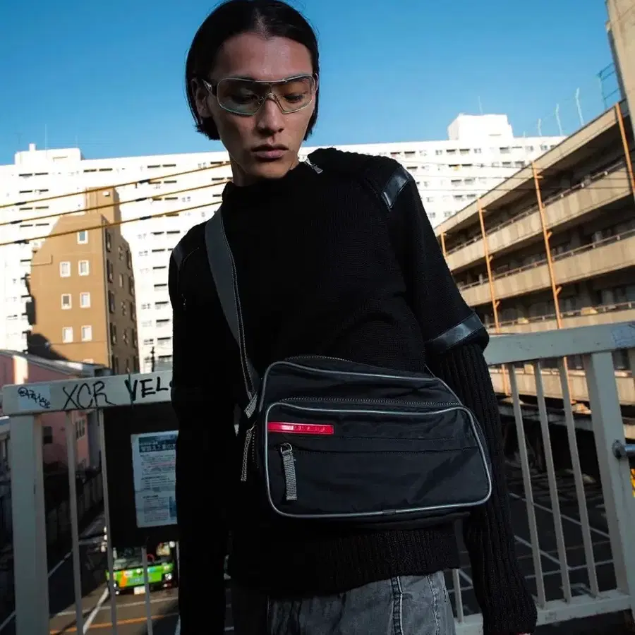 1999s prada sport Archive Cross bag
