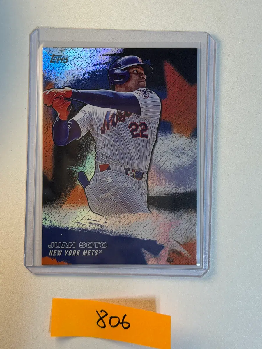 소토 Topps MLB 야구카드 메츠