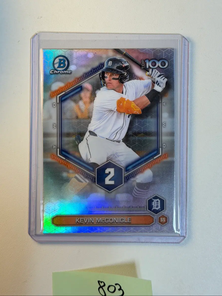 케빈 맥고니글 Topps MLB 야구카드 디트