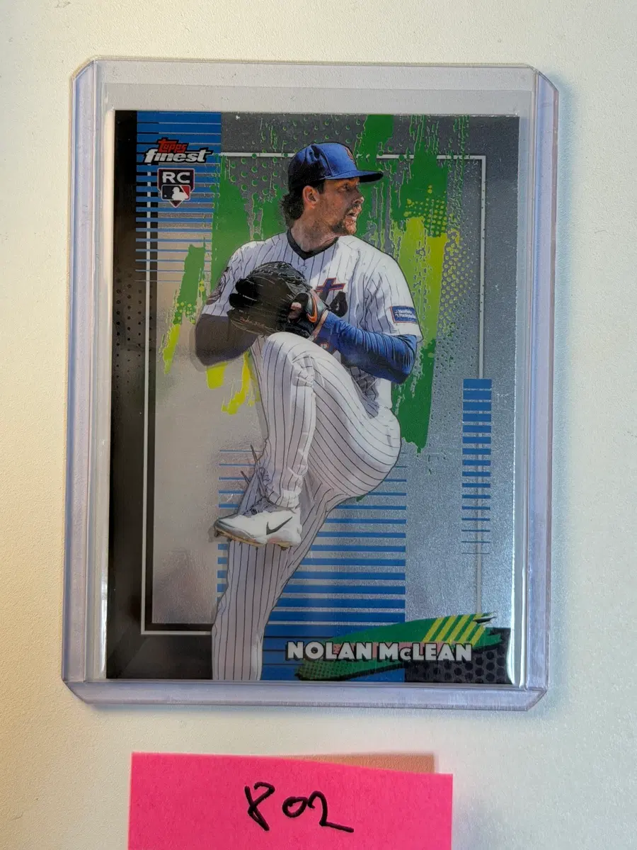 놀란 매클레인 RC Topps MLB 야구카드 메츠