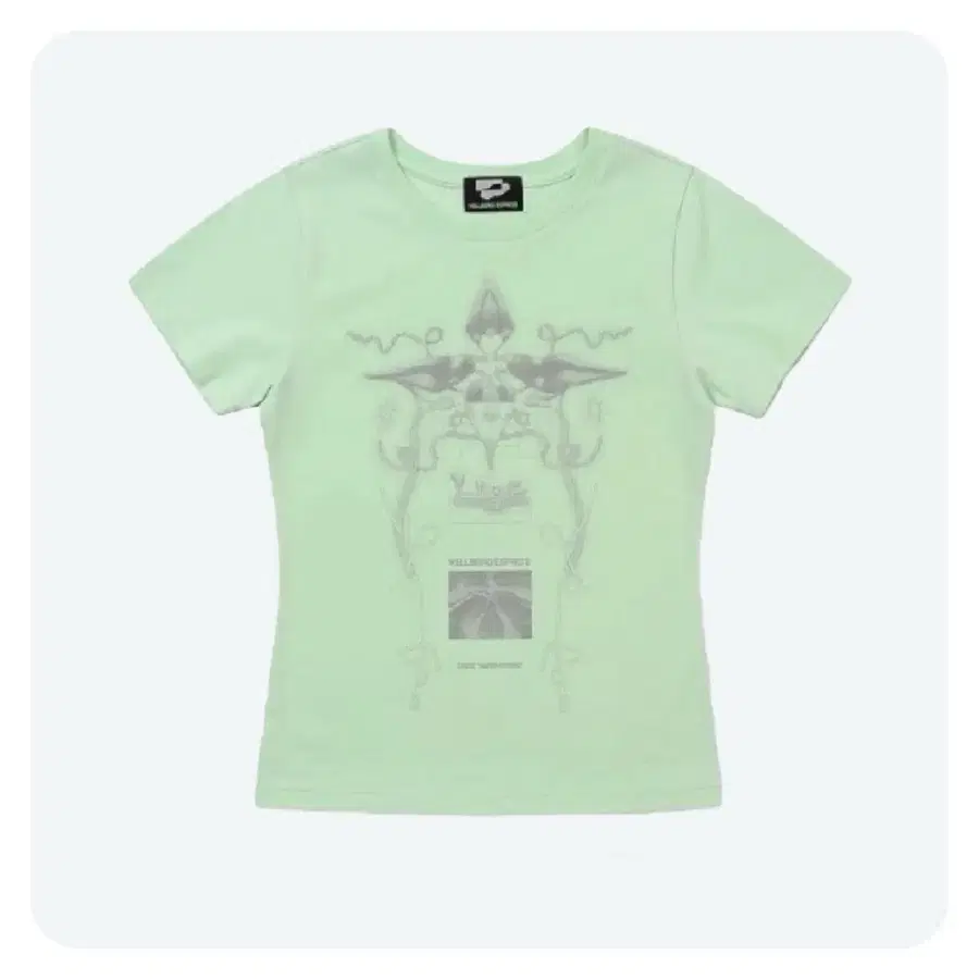 웰빙익스프레스 반팔 티셔츠 Digital Tattoo Tee Renewal Mint 민트 민트코어