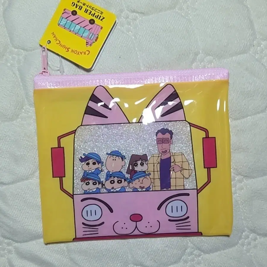 [정품] 짱구는 못말려 유치원 버스 PVC 파우치