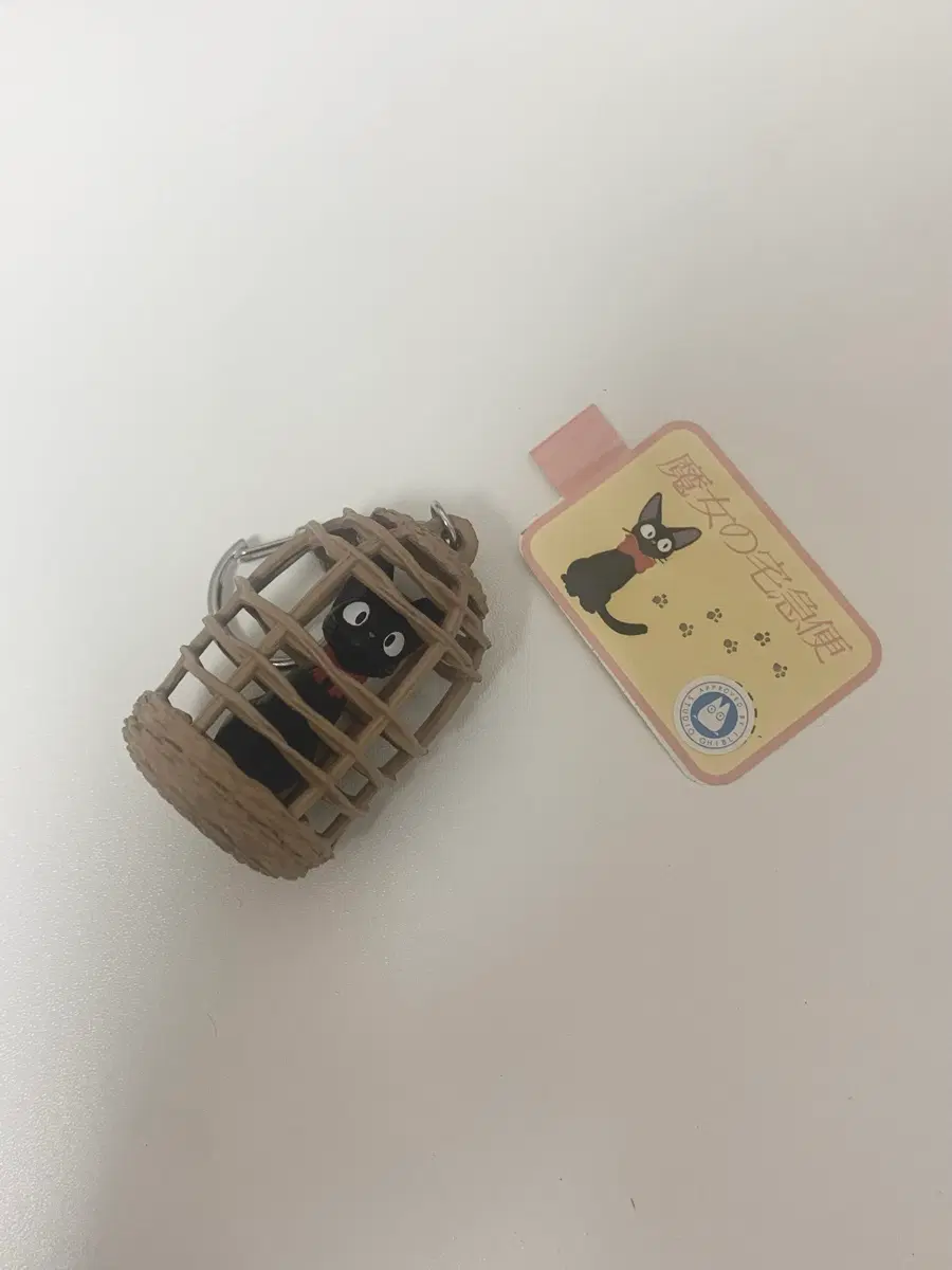 마녀 배달부 키키 지지 고양이 새장 키링