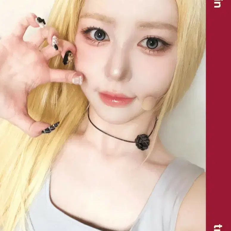 트리플에스 혜린 일본 팬클럽 갱신 특전 오브젝트 aa352