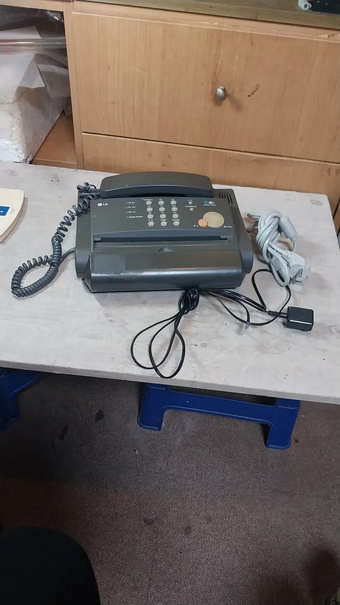 정상작동 엘지 팩스 전화기 골드 팩스 1100N
