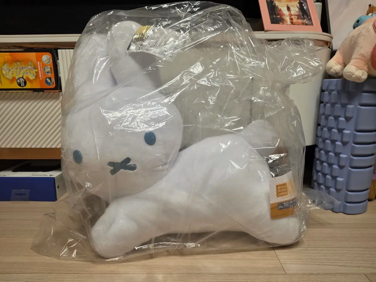 타이토 브루나 동물 라스트 원 상 미피 토끼 인형 48cm