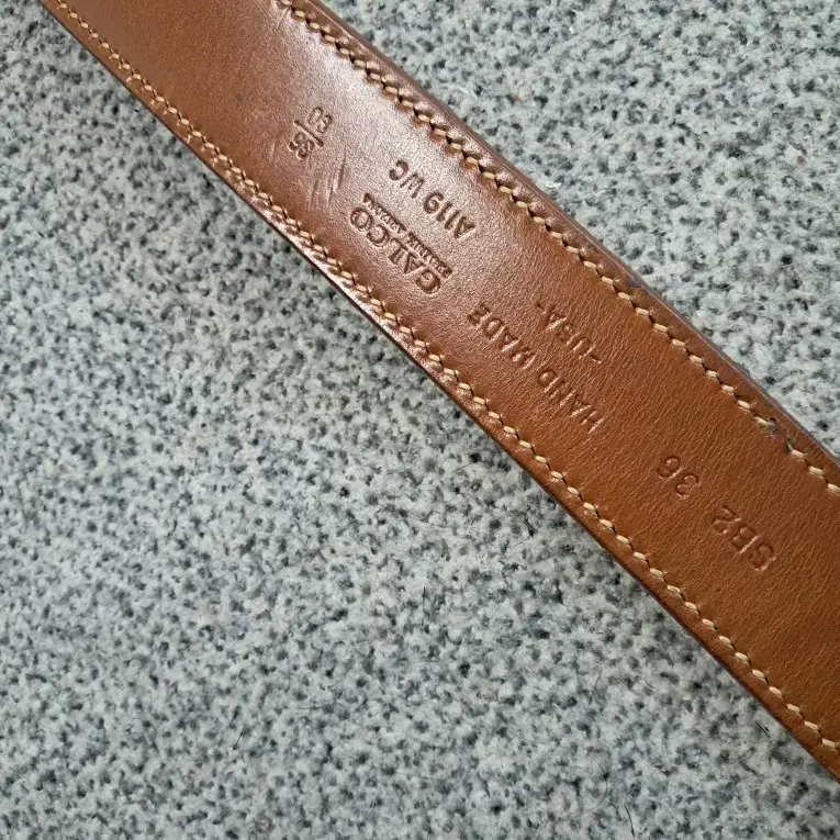 GALCO 빈티지usa 통가죽벨트