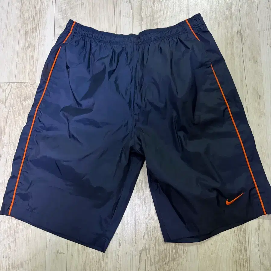 [XL] 나이키 네이비 오렌지 반바지