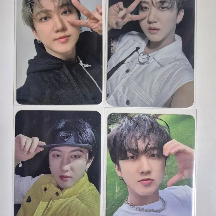 스트레이키즈 창빈 특전 포카 4장 일괄