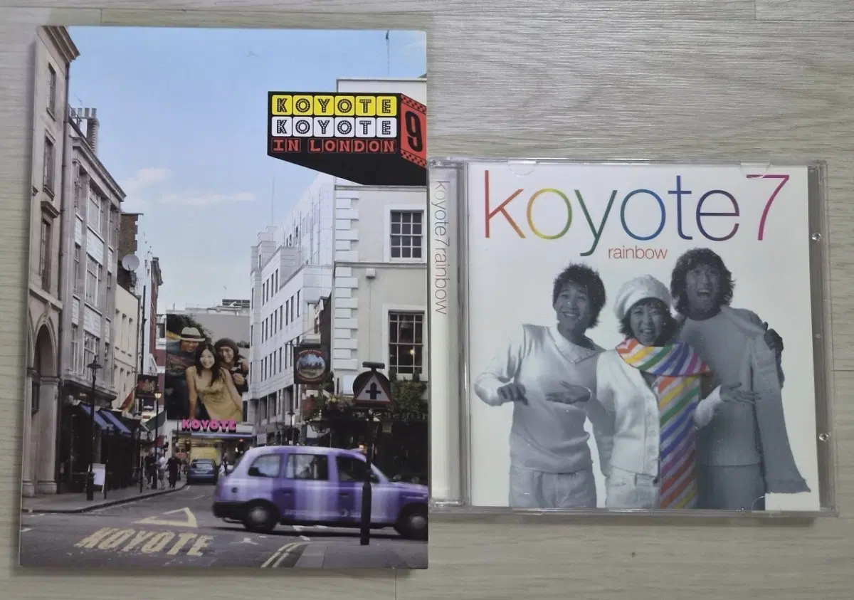 코요태 7집 Rainbow / 9집 인 런던 - 총 2장 (개봉 CD)