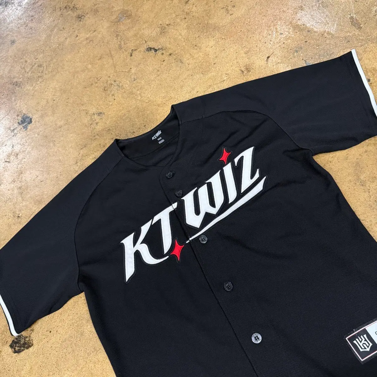 [100] KT WIZ 위즈 야구 유니폼 블랙 박민석