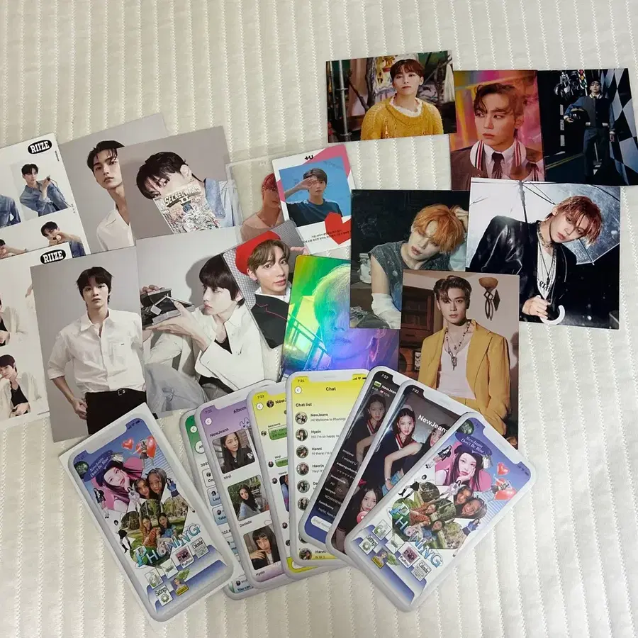라이즈,투모로우바이투게더,nct,뉴진스,세븐틴 엽서,포스터,포카 판매