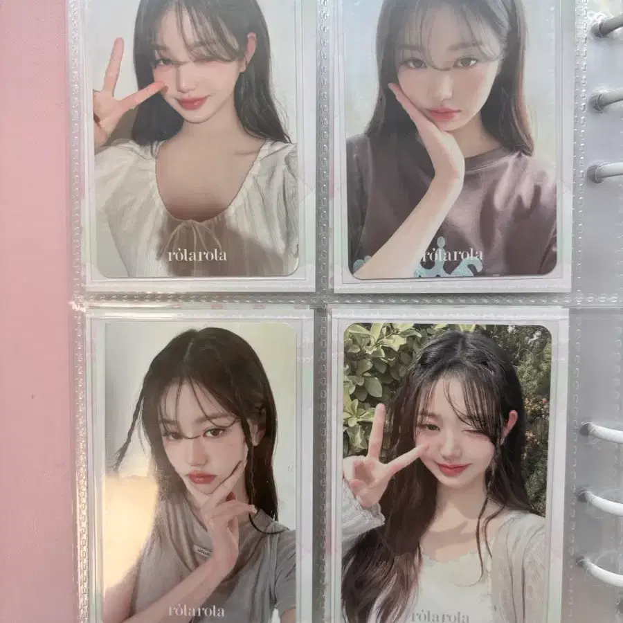 장원영 로라로라 포카팝니다