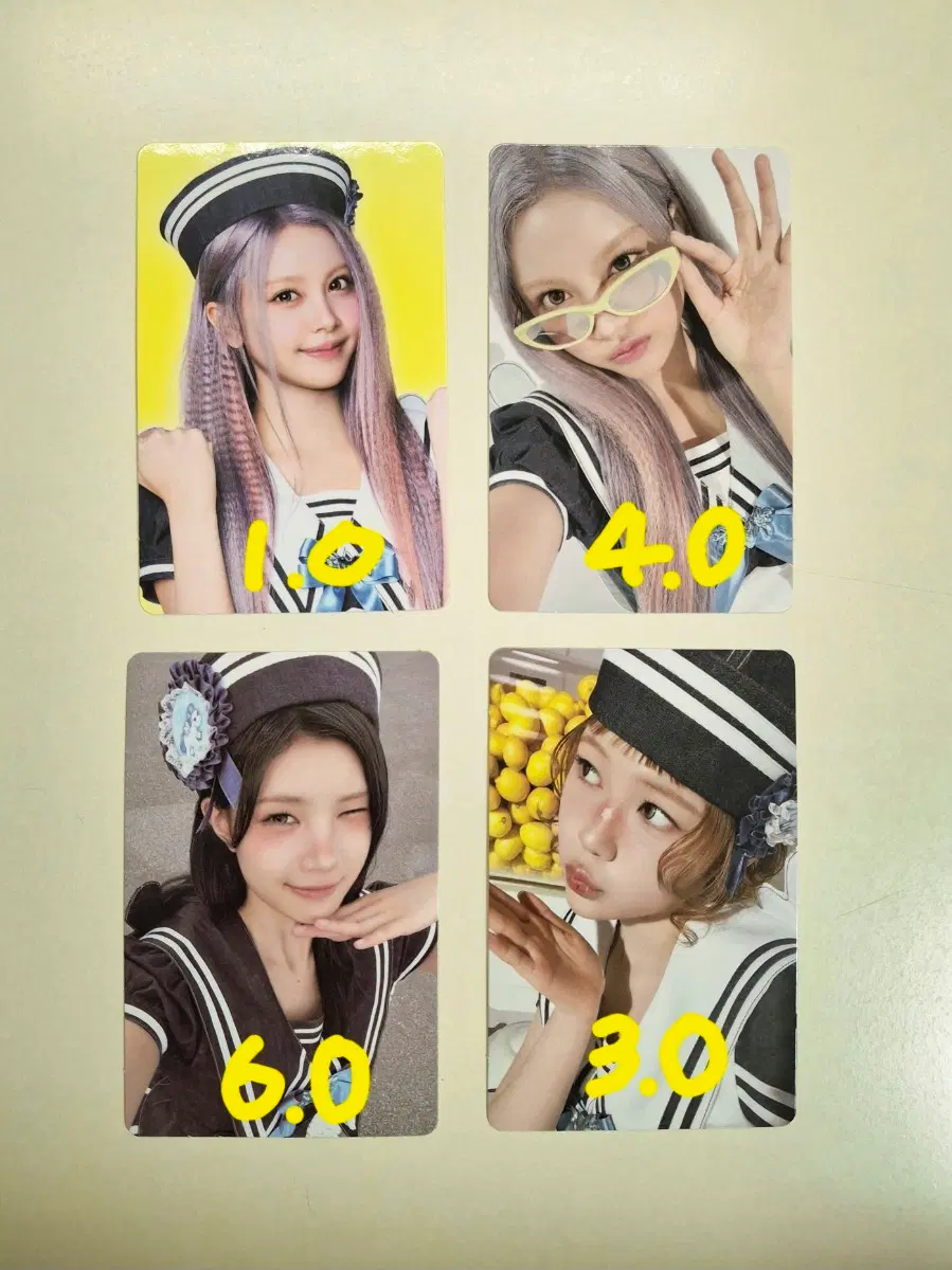 Lemon tang POP-UP RANDOM TRADING CARD